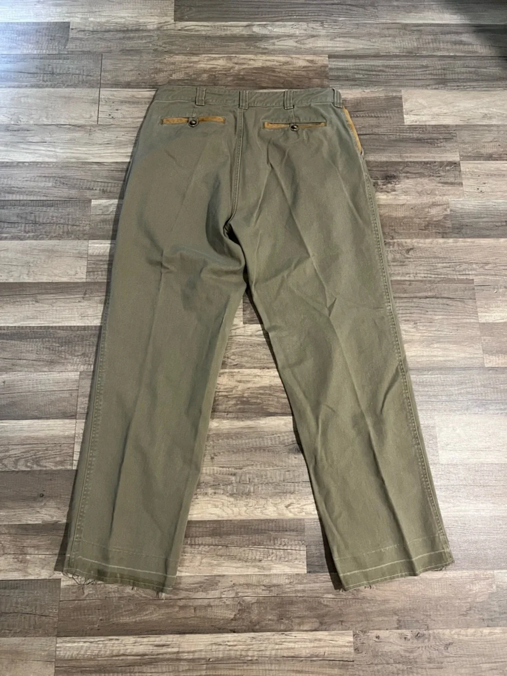Orvis Men’s 100% Cotton Beige Khaki Outdoor Work Pants Size 34